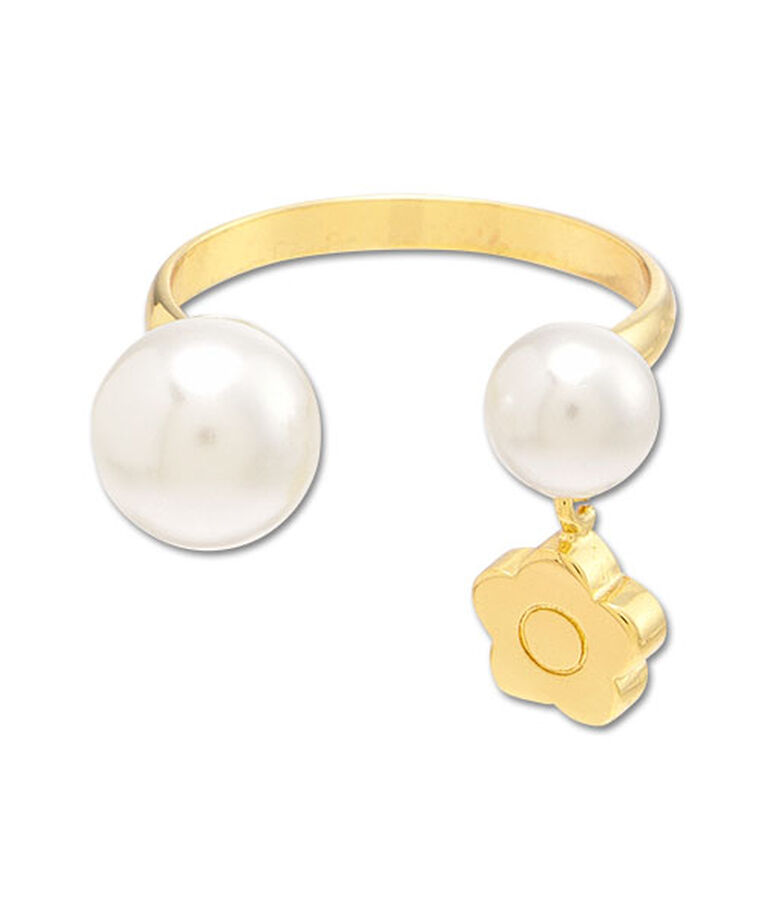 MARY QUANT「メタルポイントパール リング」|リング|