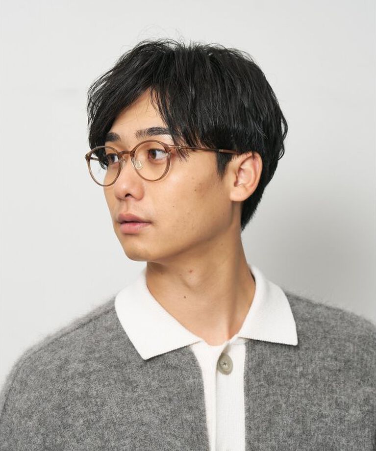  「ボストン型 メガネ 軽量 大人可愛い おうちメガネ 伊達メガネ レンズ交換券付」|メガネ|