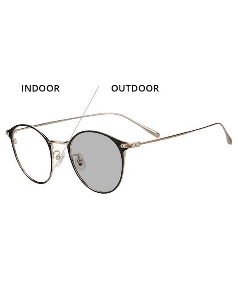  「ボストン型 調光サングラス｜UNITED ARROWS ﾚﾝｽﾞの色が変わる UVカット 紫外線対策 ユナイテッドアローズ」|サングラス|