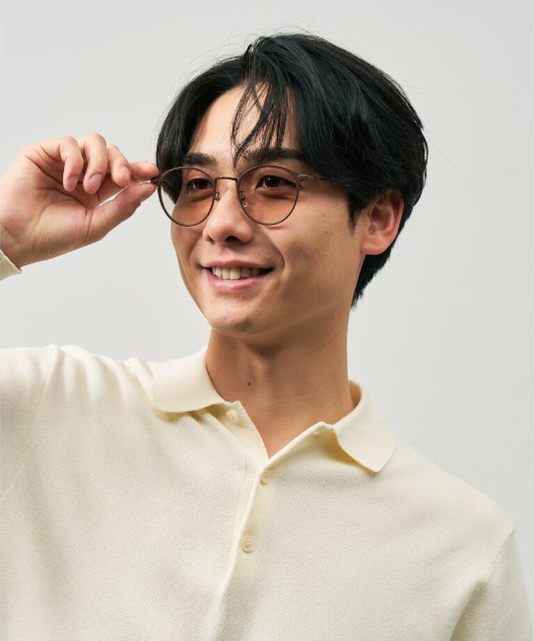  「ボストン型 調光サングラス｜UNITED ARROWS ﾚﾝｽﾞの色が変わる UVカット 紫外線対策 ユナイテッドアローズ」|サングラス|
