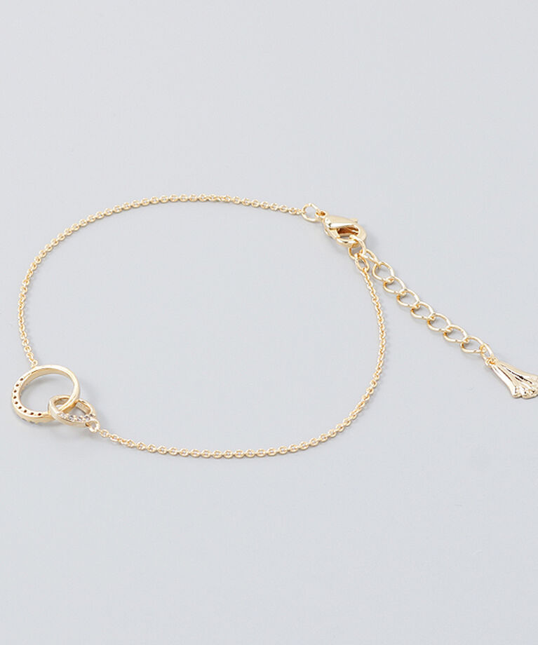 Phoebe「トゥインクルサークルブレスレット」|ブレスレット・バングル|ゴールド