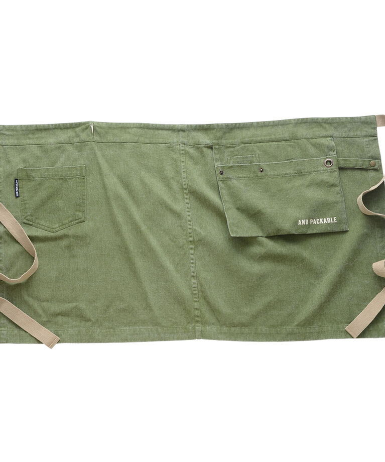 AND PACKABLE「アンドパッカブルエプロン and packable 通販 エプロン ギャルソンエプロン」|その他|グリーン2