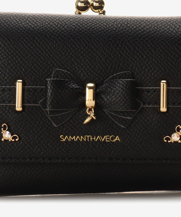Samantha Vega「アクセントリボン　折財布」|財布|