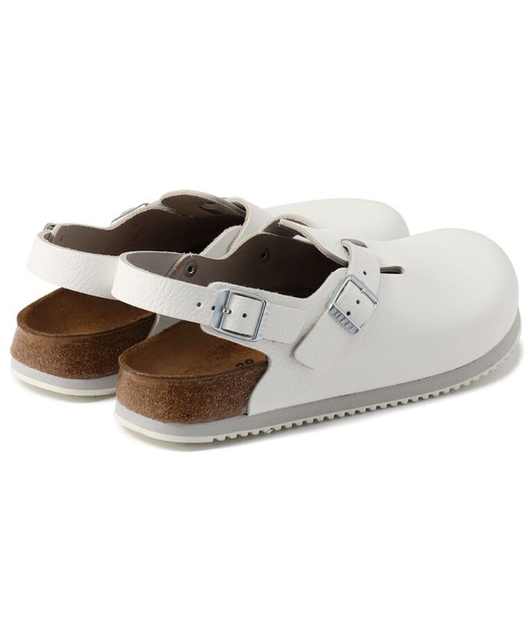 BIRKENSTOCK「【ビルケンシュトック】トキオ スーパーグリップソール/ホワイト ナチュラルレザー/クロッグ メンズ」|サンダル|