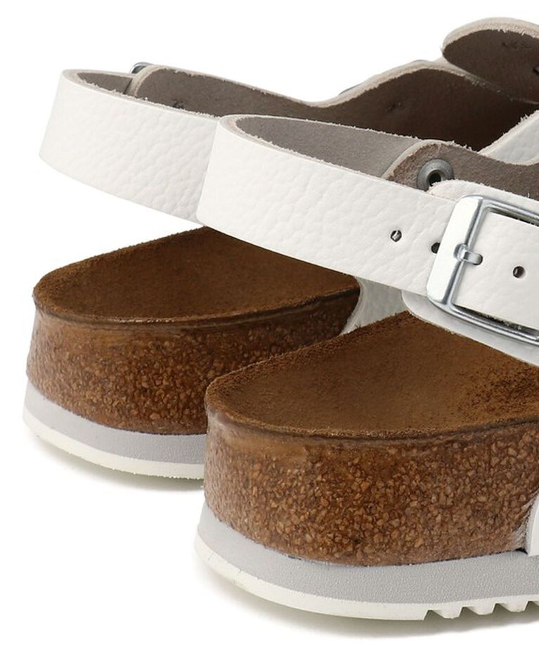 BIRKENSTOCK「【ビルケンシュトック】トキオ スーパーグリップソール/ホワイト ナチュラルレザー/クロッグ メンズ」|サンダル|