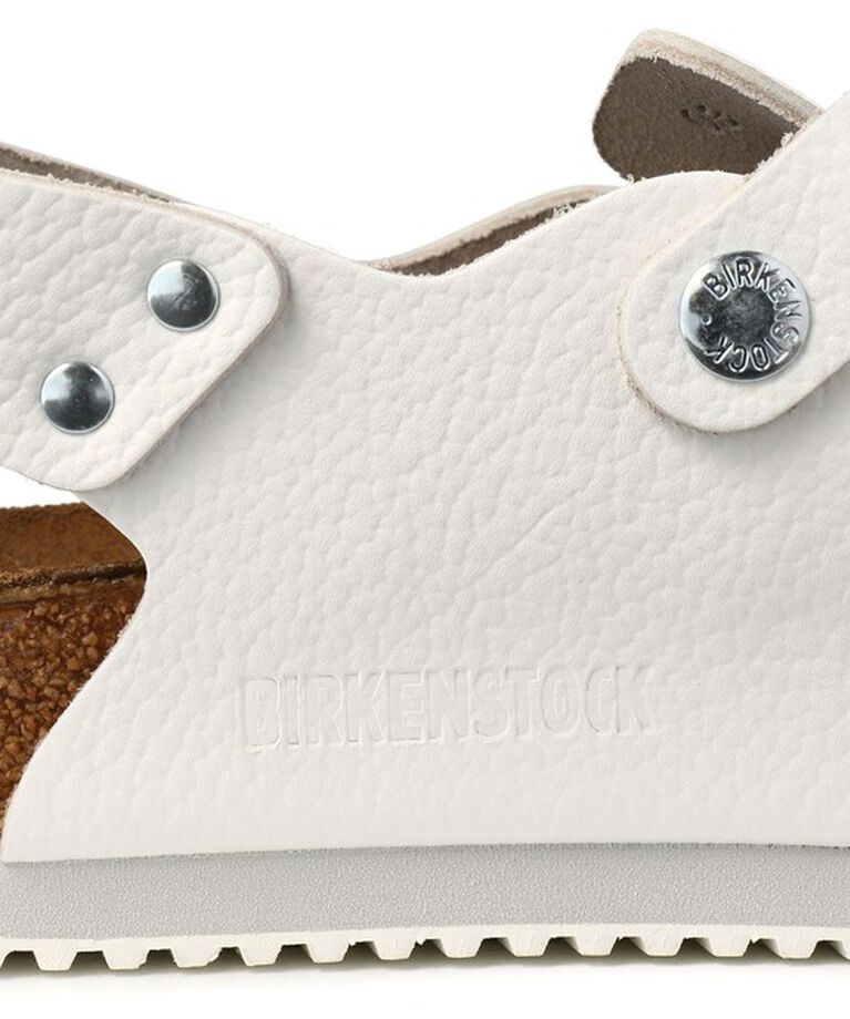 BIRKENSTOCK「【ビルケンシュトック】トキオ スーパーグリップソール/ホワイト ナチュラルレザー/クロッグ メンズ」|サンダル|