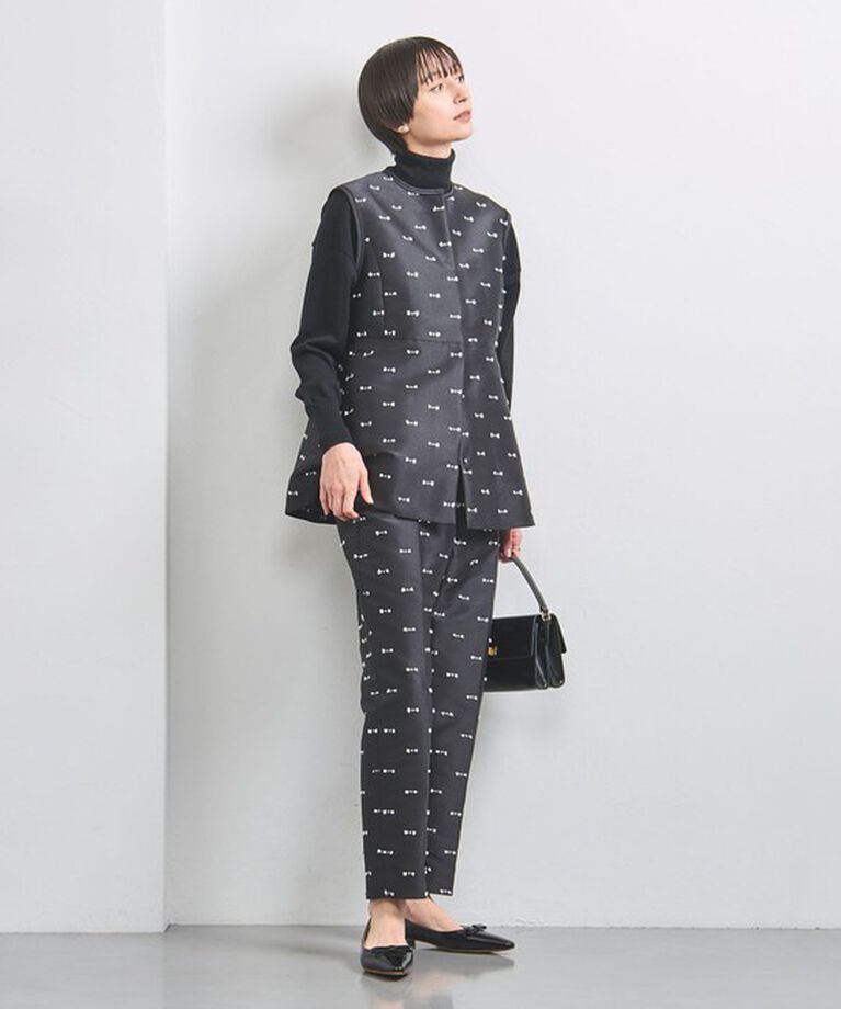 UNITED ARROWS「ポインテッド リボン パンプス」|パンプス|