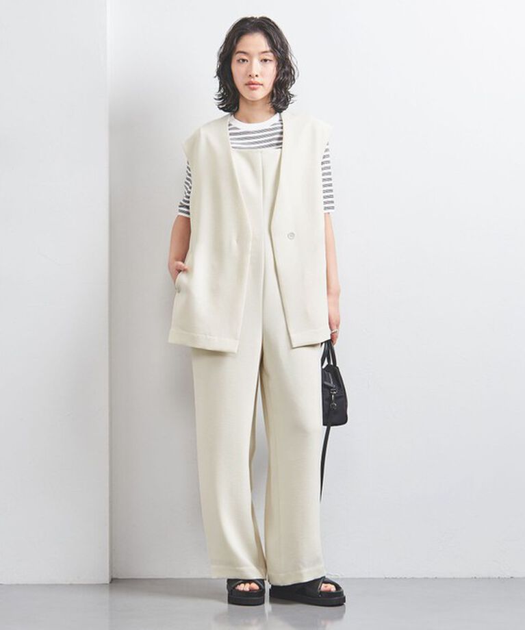 UNITED ARROWS「COMFY オールインワン WHITE」|オールインワン|