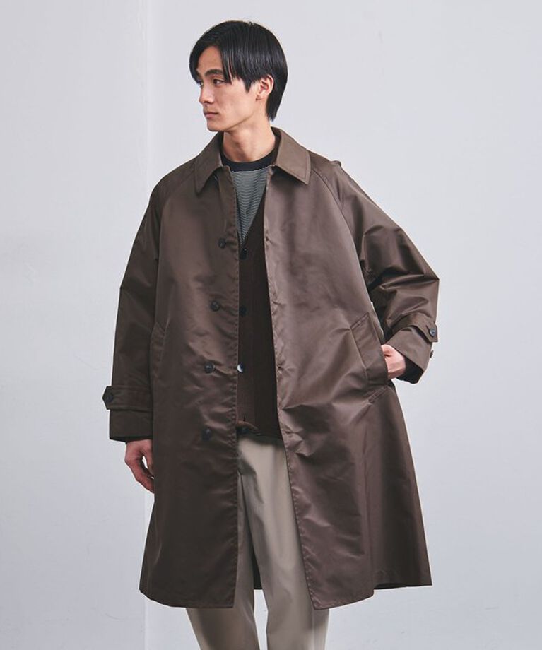 UNITED ARROWS「ナイロン バルマカーンコート ー撥水ー」|ステンカラーコート|