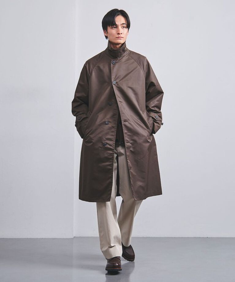 UNITED ARROWS「ナイロン バルマカーンコート ー撥水ー」|ステンカラーコート|
