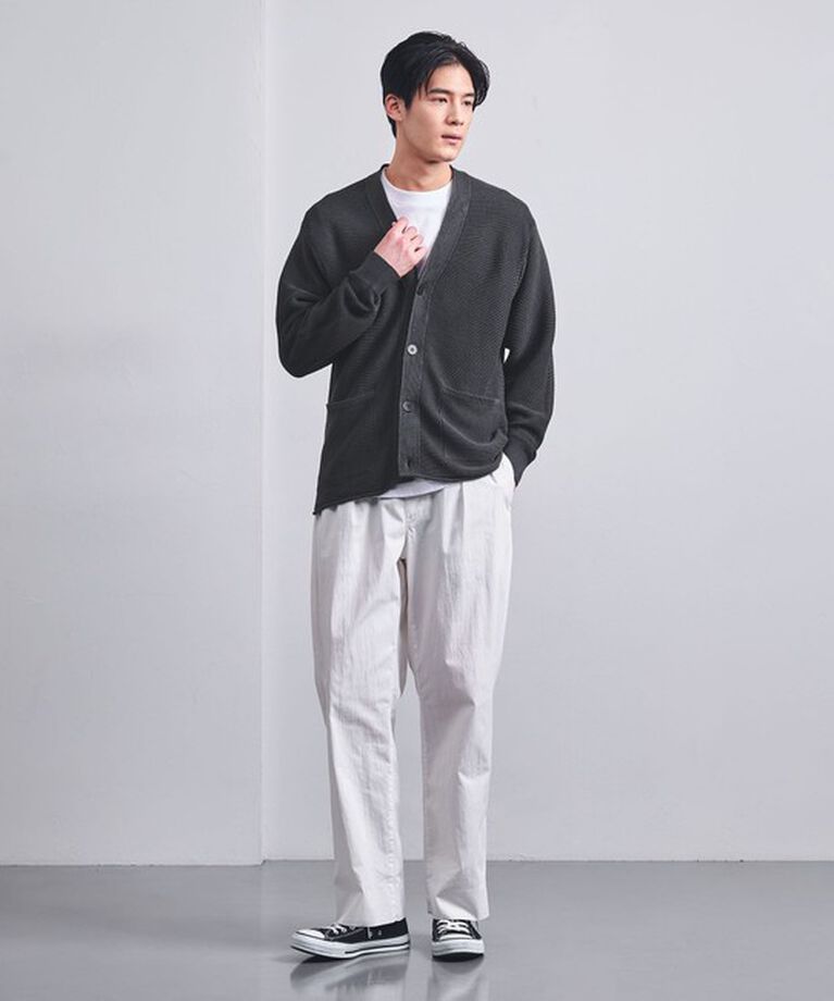 UNITED ARROWS「ペーパーヤーン Vネック カーディガン」|カーディガン|