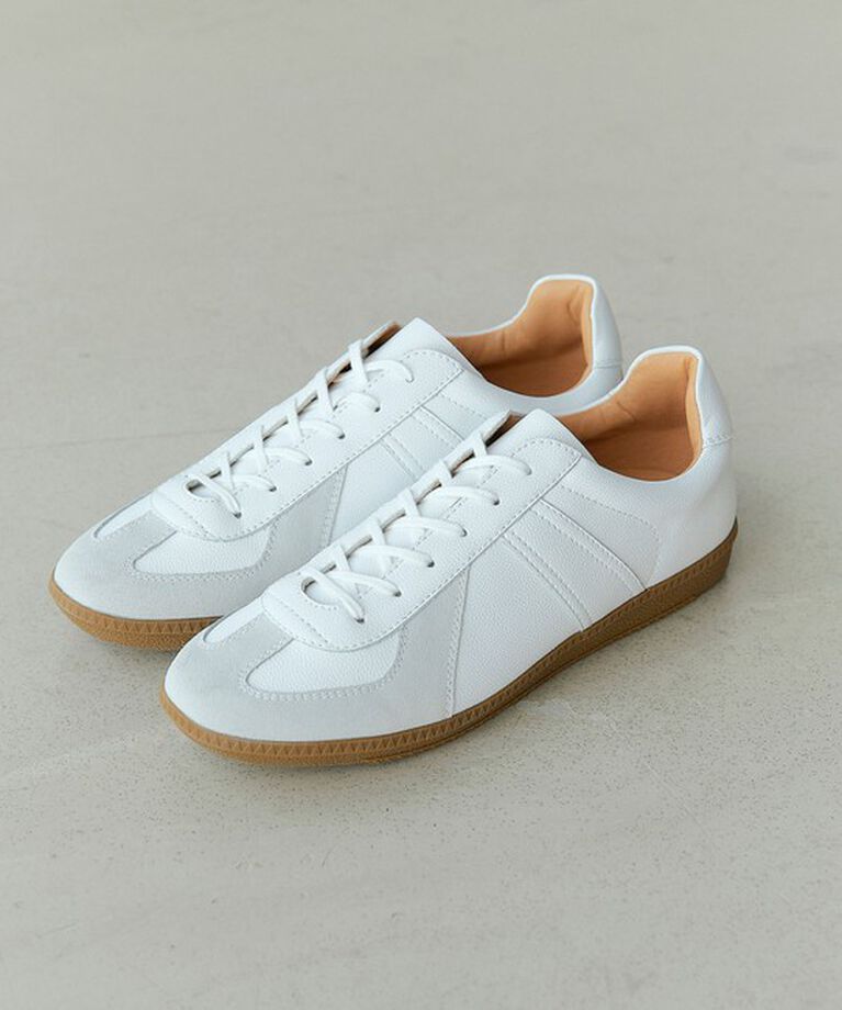 UNITED ARROWS green label relaxing「＜GERMAN TRAINeR＞ジャーマントレーナー スニーカー」|スニーカー|WHITE