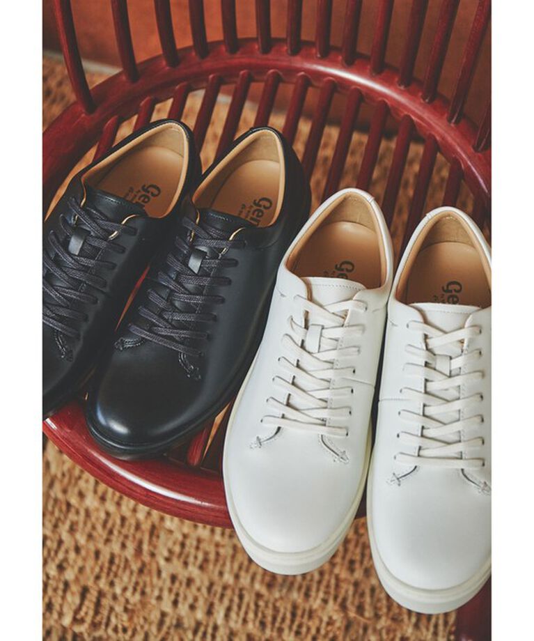 UNITED ARROWS green label relaxing「＜MOONSTAR＞gently バルモラル スニーカー」|スニーカー|BLACK