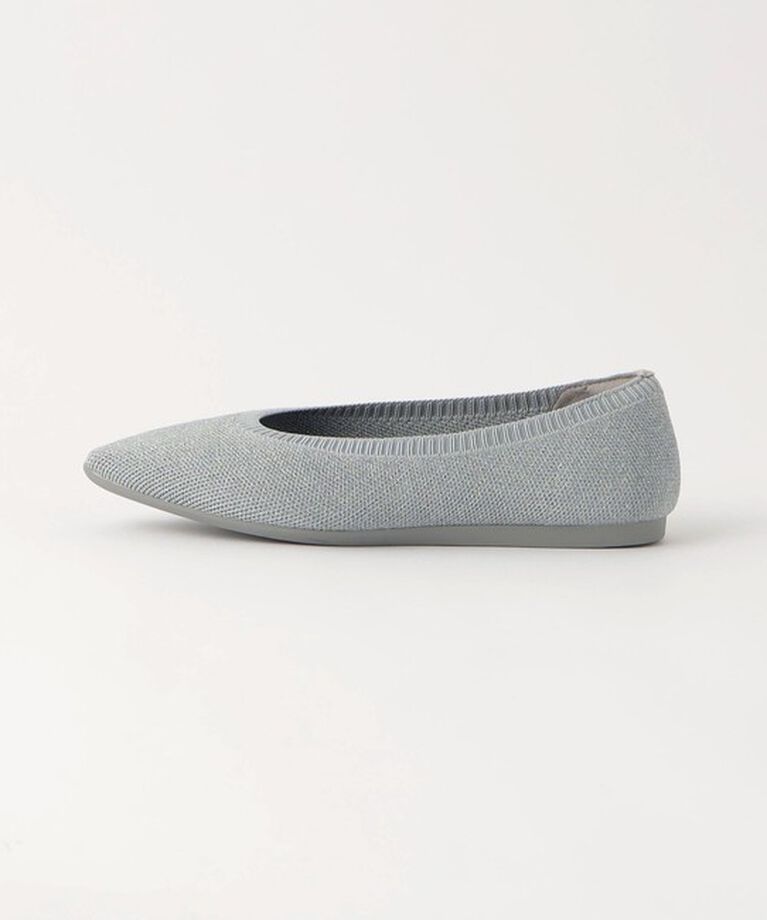 UNITED ARROWS green label relaxing「ウェルネス ニット フラットシューズ -撥水・ウォッシャブル-」|ローファー|