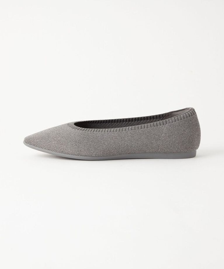 UNITED ARROWS green label relaxing「ウェルネス ニット フラットシューズ -撥水・ウォッシャブル-」|ローファー|