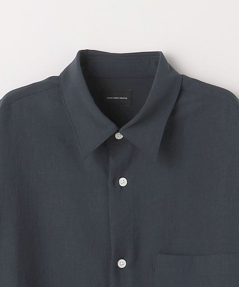 UNITED ARROWS green label relaxing「ポリエステル ワッシャー ポプリン ジャストルーズ シャツ」|シャツ・ブラウス|