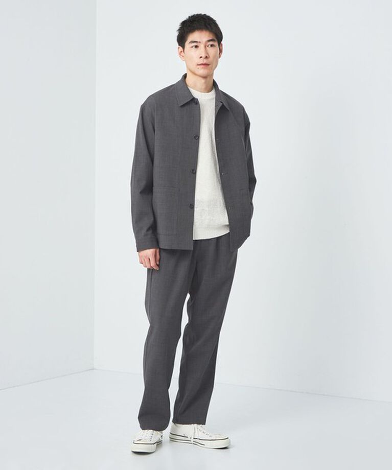 UNITED ARROWS green label relaxing「テックカルゼ カバーオール -2WAYストレッチ・防シワ-」|ブルゾン・スタジャン|