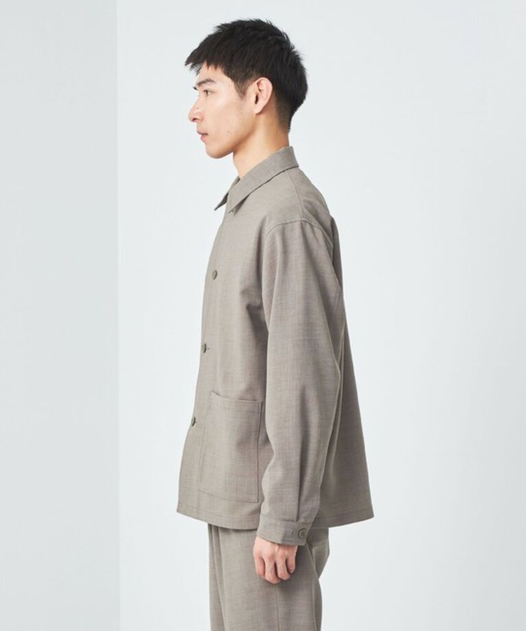 UNITED ARROWS green label relaxing「テックカルゼ カバーオール -2WAYストレッチ・防シワ-」|ブルゾン・スタジャン|