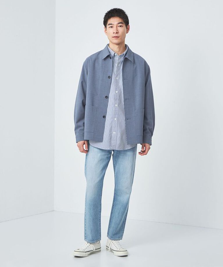 UNITED ARROWS green label relaxing「テックカルゼ カバーオール -2WAYストレッチ・防シワ-」|ブルゾン・スタジャン|