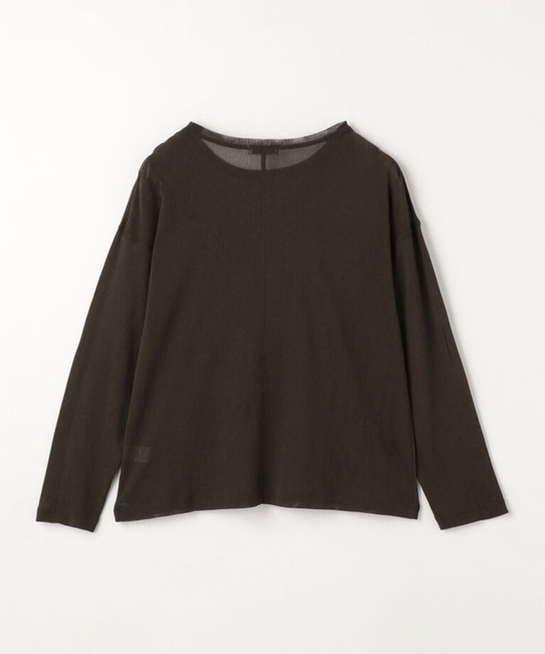 UNITED ARROWS green label relaxing「シアー オーバーサイズ ロングスリーブ Tシャツ」|Tシャツ・カットソー|