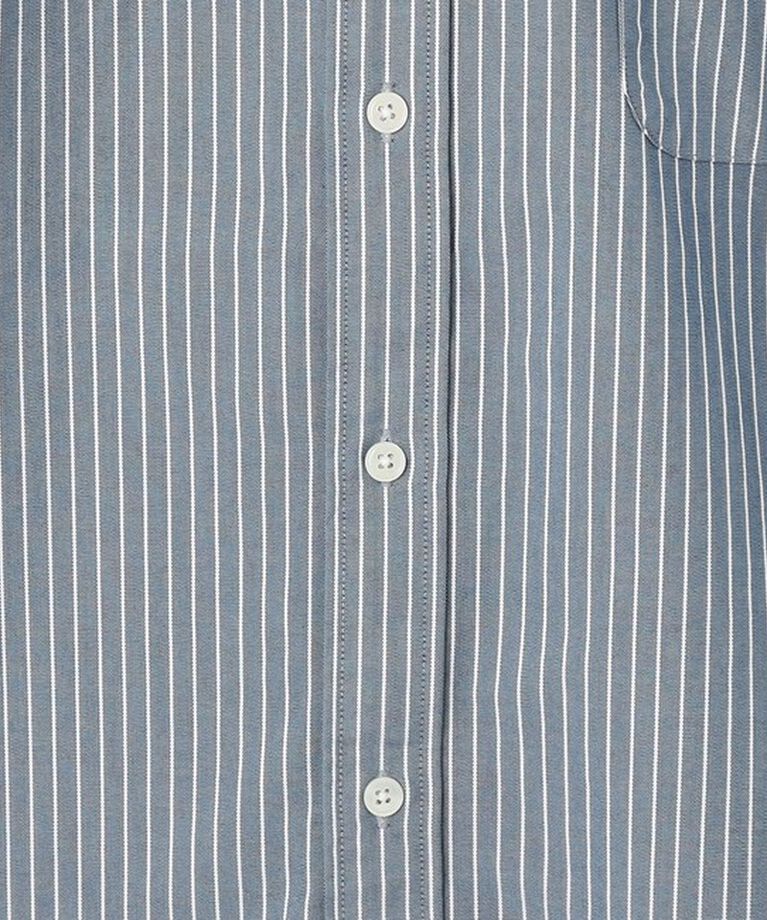 UNITED ARROWS green label relaxing「FINE BASIC オックスストレッチ ビッグ ボタンダウンシャツ -ストレッチ-」|シャツ・ブラウス|