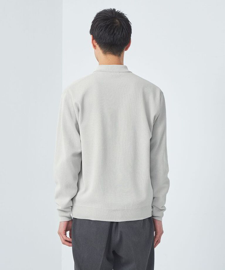 UNITED ARROWS green label relaxing「ペーパー ハーフ ミラノ ニット ポロ カーディガン」|カーディガン|