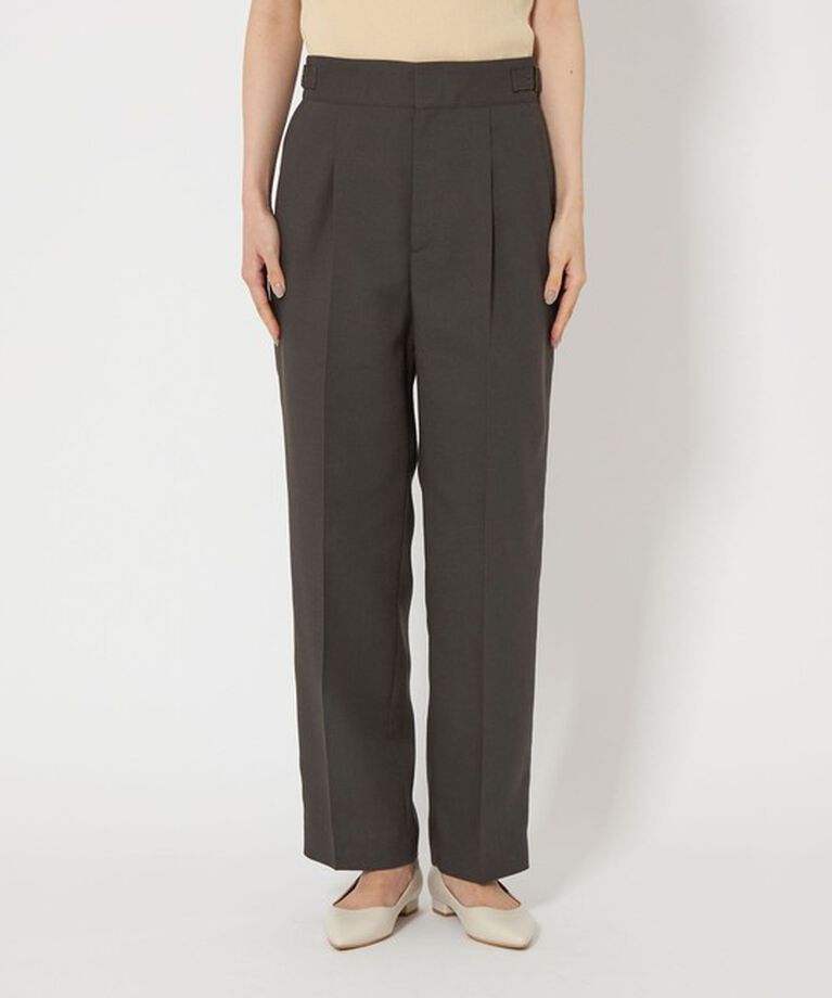UNITED ARROWS green label relaxing「［size TALLあり］Softリネンライク パンツ -マシンウォッシャブル・吸水速乾-」|スラックス|