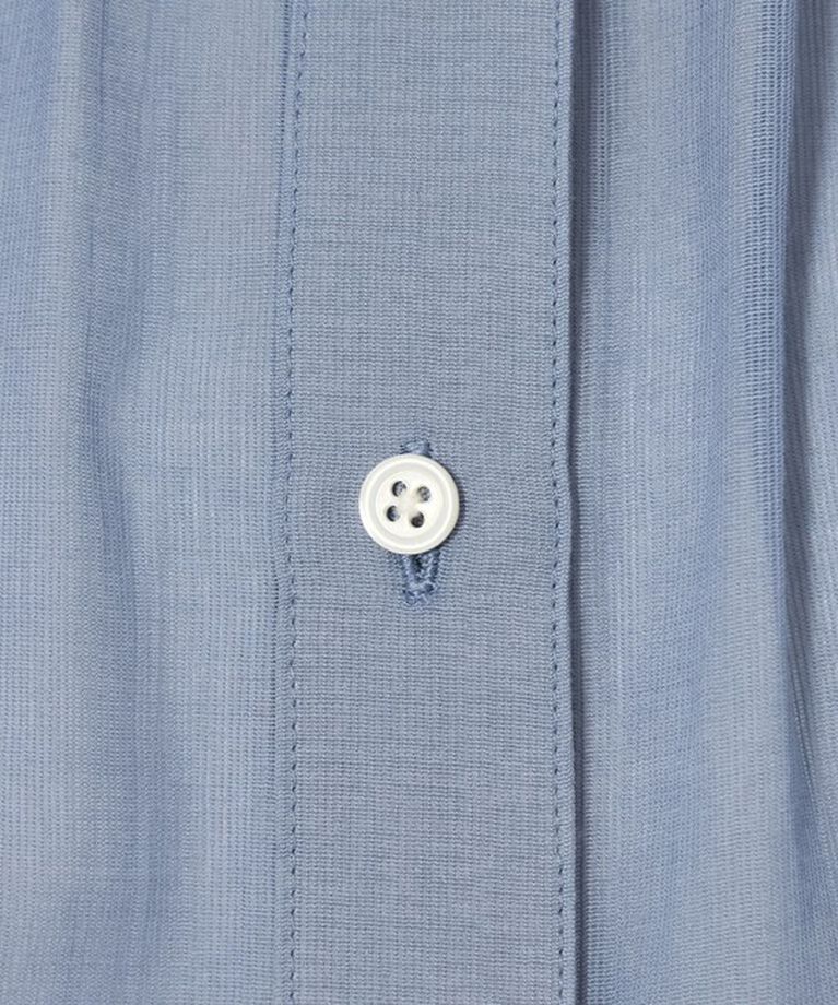 UNITED ARROWS green label relaxing「シアー ギャザー ハオリ ブラウス」|シャツ・ブラウス|