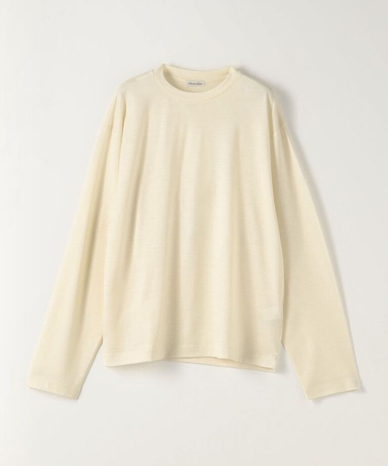 STEVEN ALAN「＜Steven Alan＞ウール ジャージー ロングスリーブ Tシャツ」|Tシャツ・カットソー|