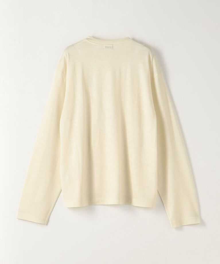 STEVEN ALAN「＜Steven Alan＞ウール ジャージー ロングスリーブ Tシャツ」|Tシャツ・カットソー|