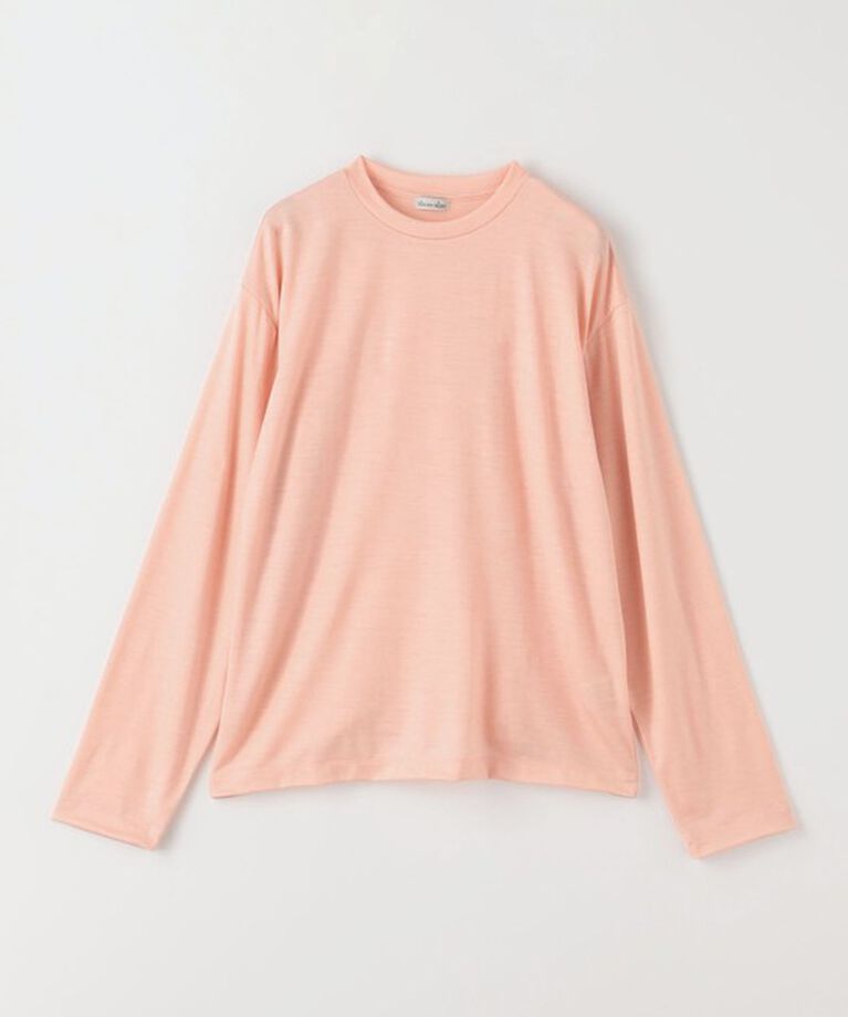 STEVEN ALAN「＜Steven Alan＞ウール ジャージー ロングスリーブ Tシャツ」|Tシャツ・カットソー|