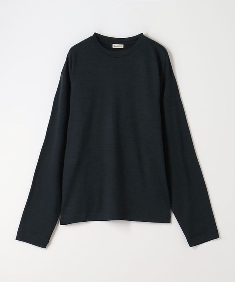 STEVEN ALAN「＜Steven Alan＞ウール ジャージー ロングスリーブ Tシャツ」|Tシャツ・カットソー|