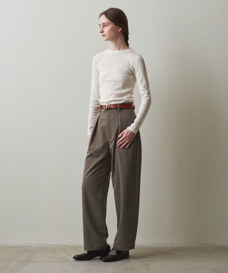 STEVEN ALAN「＜Steven Alan＞タック トラウザーズ」|チノ|