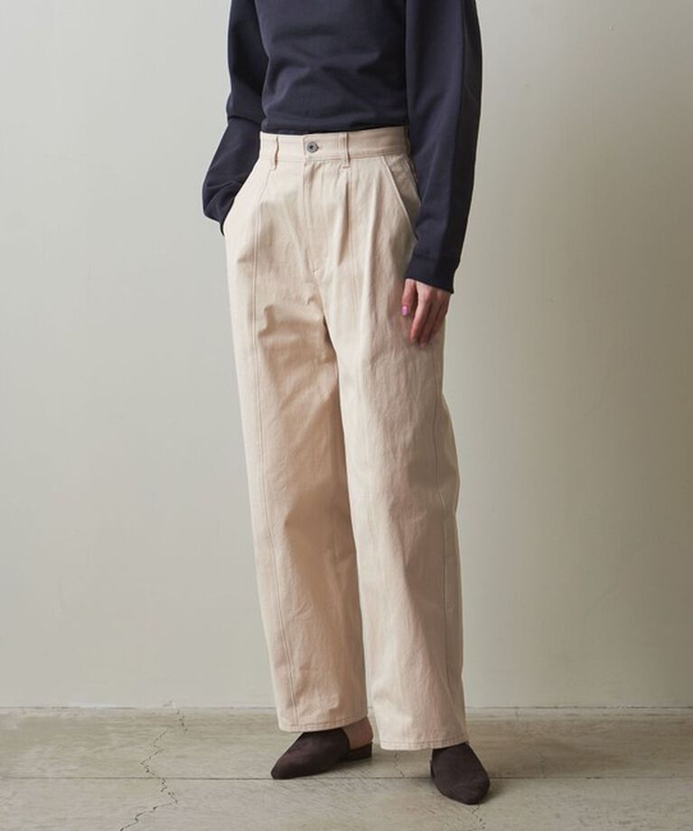 STEVEN ALAN「＜Steven Alan＞コットンギャバジン タルパンツ」|チノ|