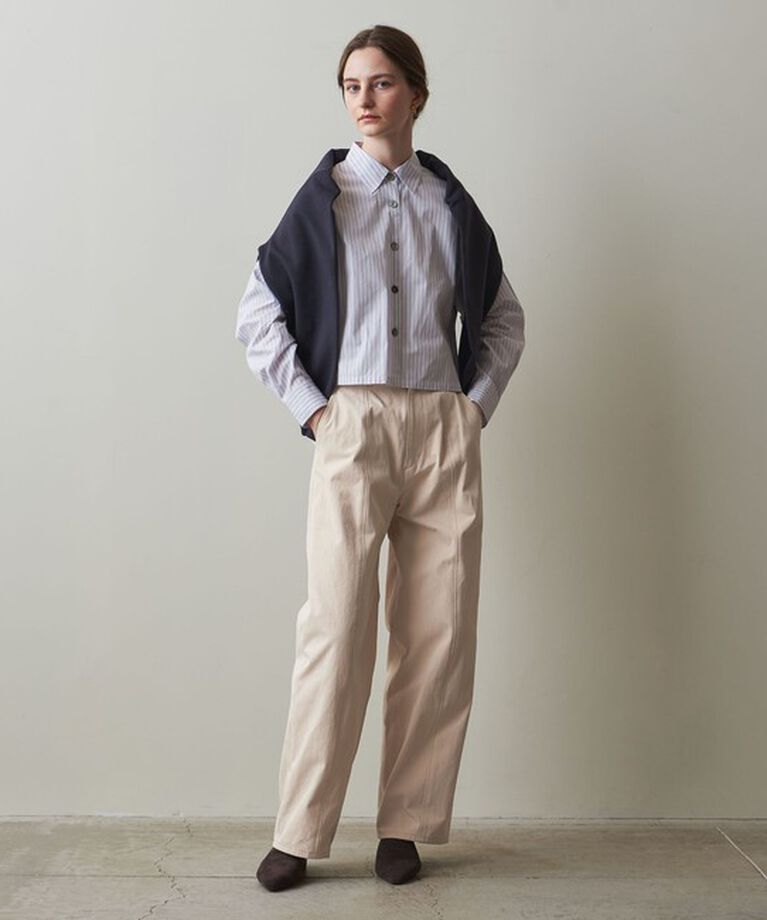 STEVEN ALAN「＜Steven Alan＞コットンギャバジン タルパンツ」|チノ|
