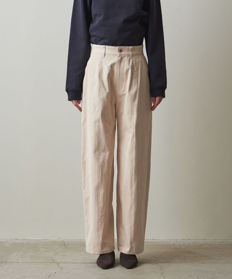 STEVEN ALAN「＜Steven Alan＞コットンギャバジン タルパンツ」|チノ|