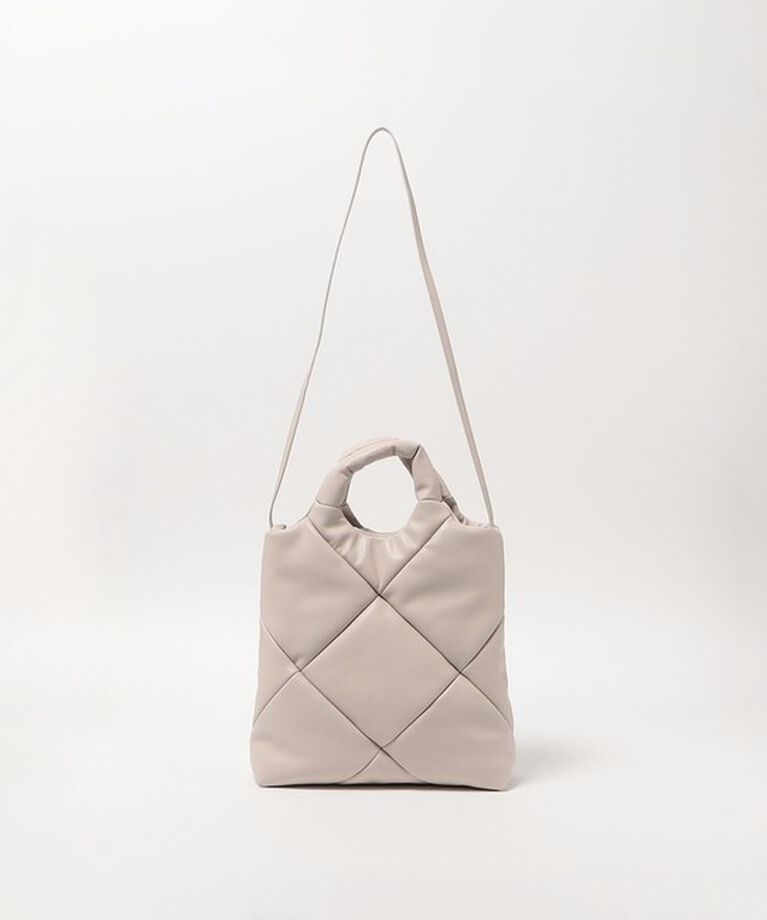 BEAUTY&YOUTH UNITED ARROWS「＜YAHKI＞レザーライク キルティング トートバッグ」|トートバッグ|