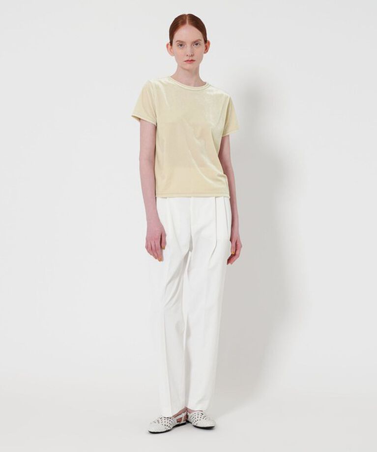 STEVEN ALAN「＜Steven Alan＞ベロア Tシャツ」|Tシャツ・カットソー|