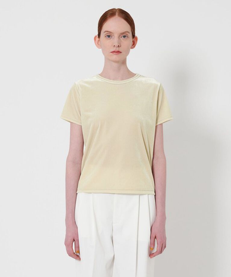STEVEN ALAN「＜Steven Alan＞ベロア Tシャツ」|Tシャツ・カットソー|