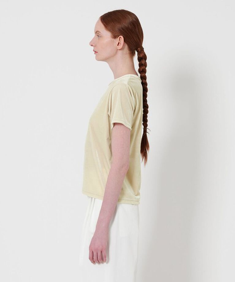 STEVEN ALAN「＜Steven Alan＞ベロア Tシャツ」|Tシャツ・カットソー|