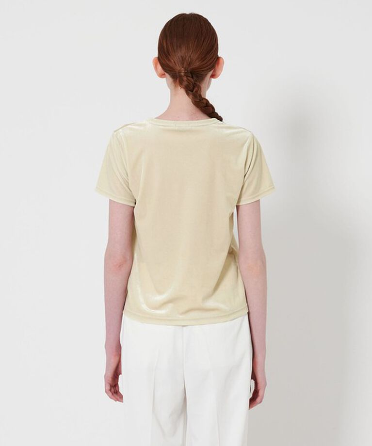 STEVEN ALAN「＜Steven Alan＞ベロア Tシャツ」|Tシャツ・カットソー|