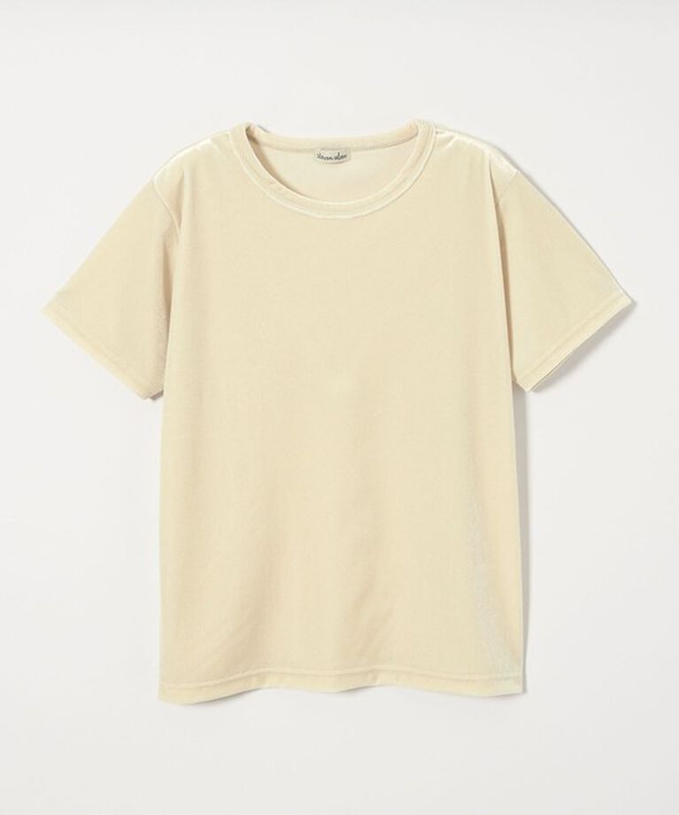 STEVEN ALAN「＜Steven Alan＞ベロア Tシャツ」|Tシャツ・カットソー|