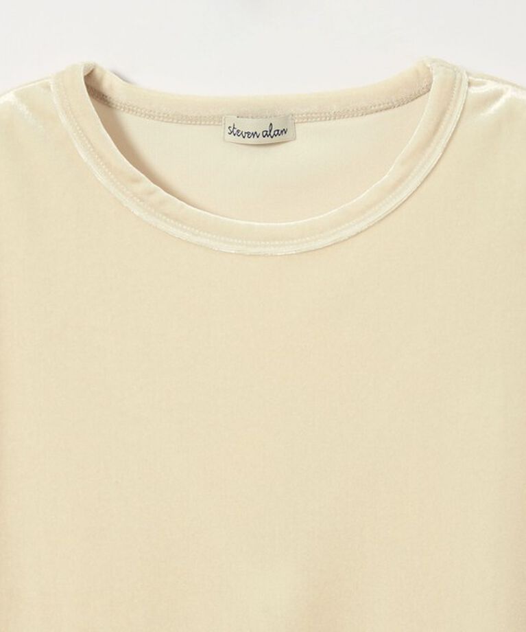 STEVEN ALAN「＜Steven Alan＞ベロア Tシャツ」|Tシャツ・カットソー|