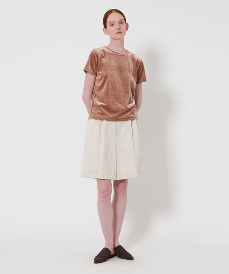 STEVEN ALAN「＜Steven Alan＞ベロア Tシャツ」|Tシャツ・カットソー|