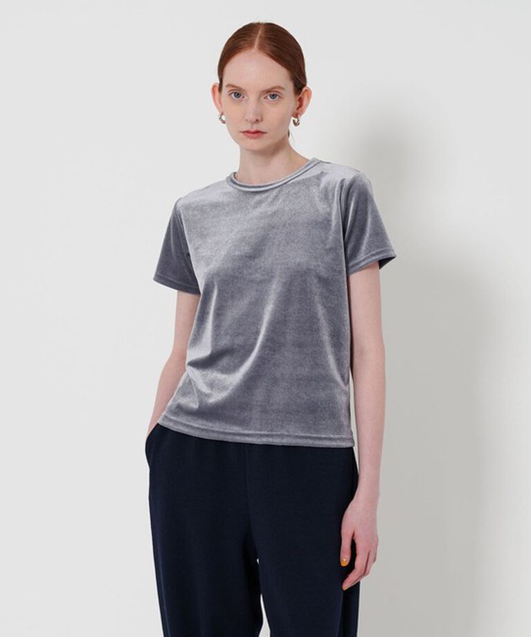 STEVEN ALAN「＜Steven Alan＞ベロア Tシャツ」|Tシャツ・カットソー|COBALT