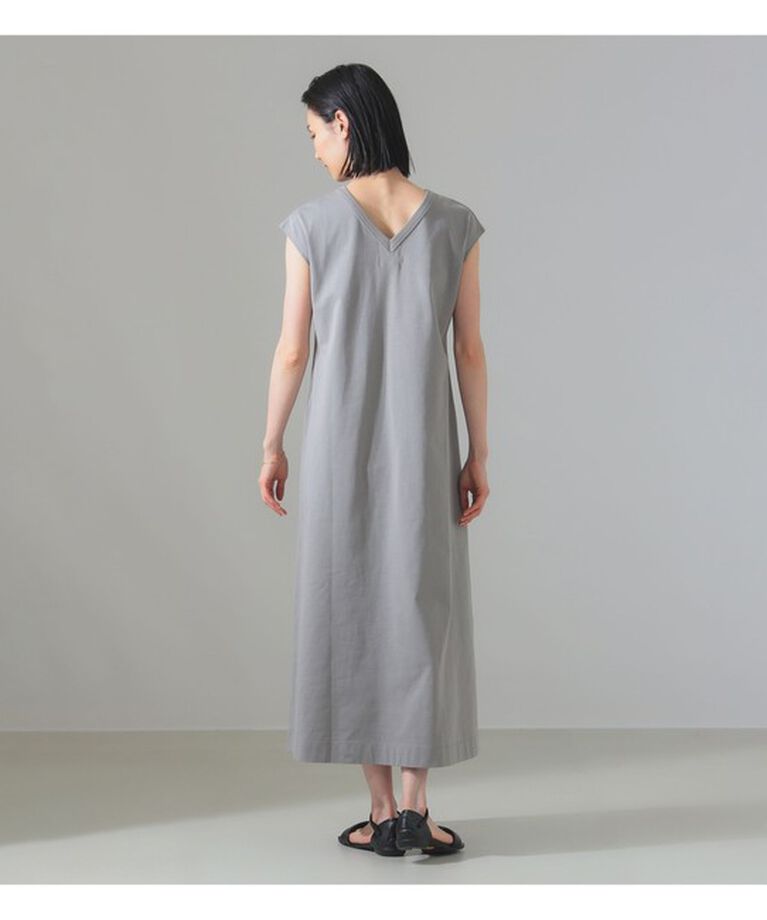 Demi-Luxe BEAMS 「【別注】SLOANE / コットン天竺 フレンチスリーブ ワンピース」|ワンピース|