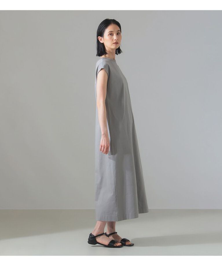 Demi-Luxe BEAMS 「【別注】SLOANE / コットン天竺 フレンチスリーブ ワンピース」|ワンピース|