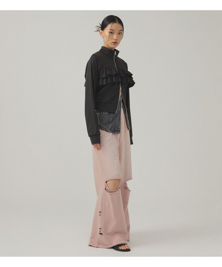 Ray BEAMS 「ダメージ スウェット パンツ」|その他|
