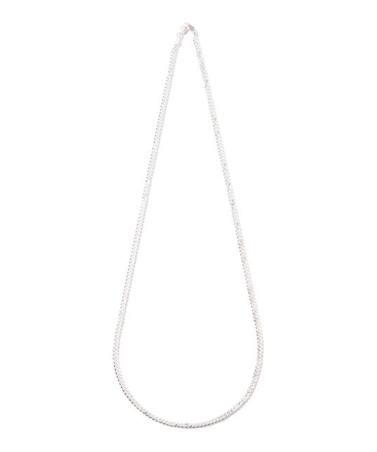 BEAMS「BEAMS / カーブ チェーン ネックレス SILVER925」|ネックレス|SILVER