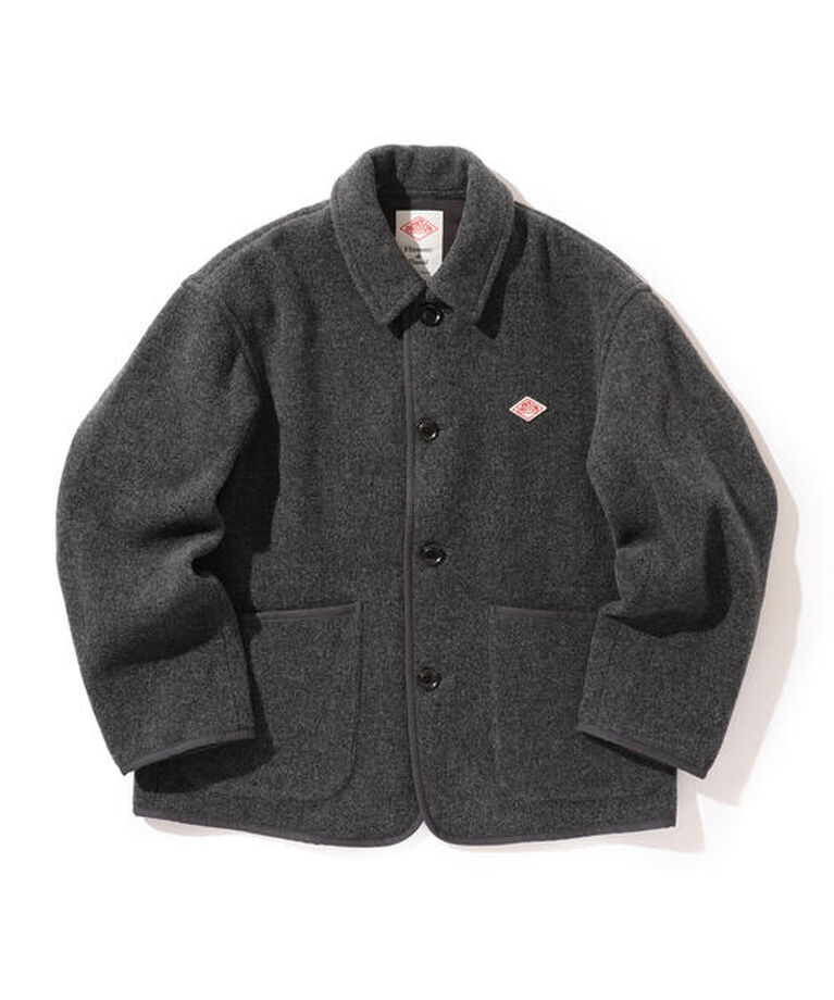 BEAMS「DANTON / カバーオール ジャケット」|ブルゾン・スタジャン|M.GREY